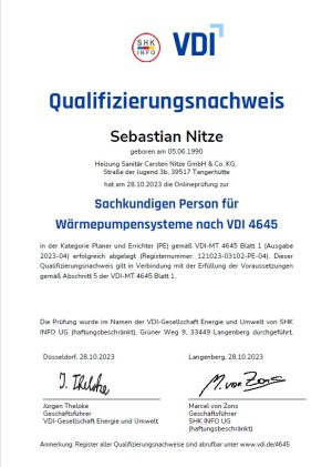 qualifizierungsnachweis
